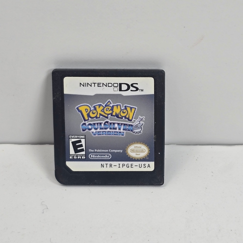 Pokemon SoulSilver Version (Nintendo DS, 2010) Authentic Game Only